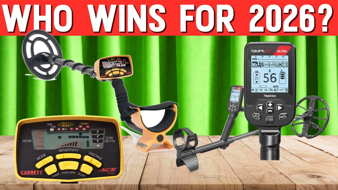 Top 5 Metal Detectors of 2026 Best Overall Pick at #1