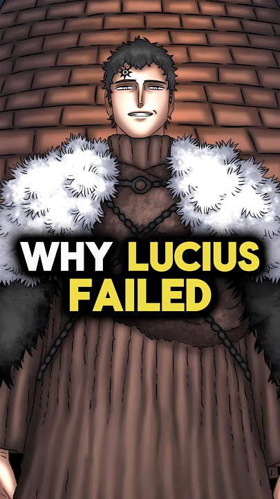 Why Lucius Couldn’t Sense Asta’s Presence – Explained!