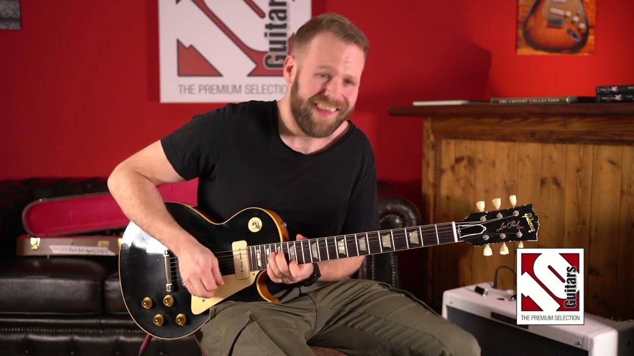 2022 Gibson Les Paul 56 Murphy Lab Authentic Aged Ebony | Guitar