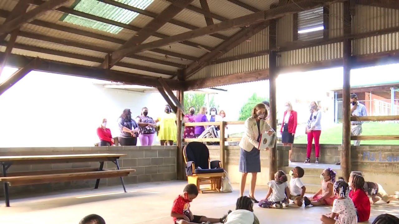Virginia First Lady Pamela Northam visits TAP Head Start center in