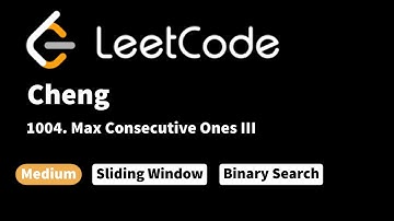 LeetCode 1004. Max Consecutive Ones III
