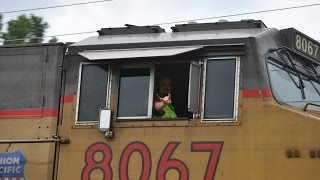HD: August 2015 Trains w/ CEFX, CN, NS, BNSF, UP, & NS 1071