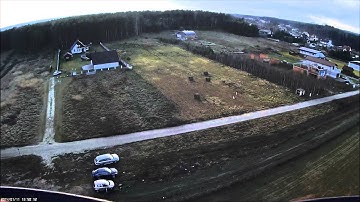 Cyclone WLtoys V262 & Mobius Action Cam - first flight with quadrocopter (windy)