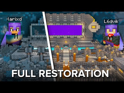 We Rebuilt The Entire Ancient City In Minecraft Survival