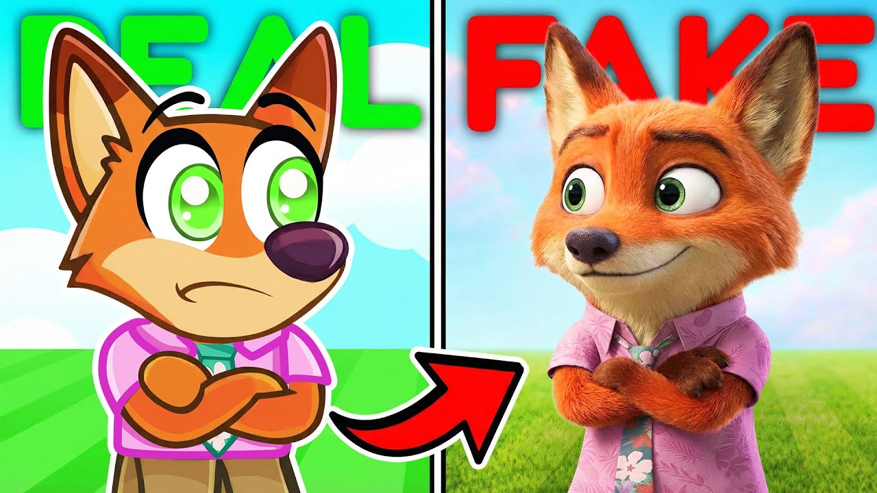 Nick Wilde & Judy Hopps AI Went TOO FAR in Roblox.. (Zootopia 2)