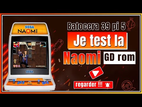 Batocera 39 Raspberry Pi 5 Je Test Des Jeux Naomi GD Rom 