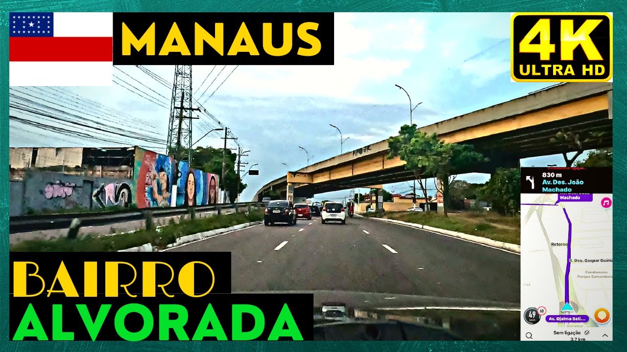 🇧🇷 BAIRRO ALVORADA | #goprohero11 | #manaus | #4k