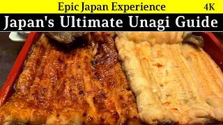 The ultimate unagi eel resaurants in Tokyo, Japan. Means best in Japan!