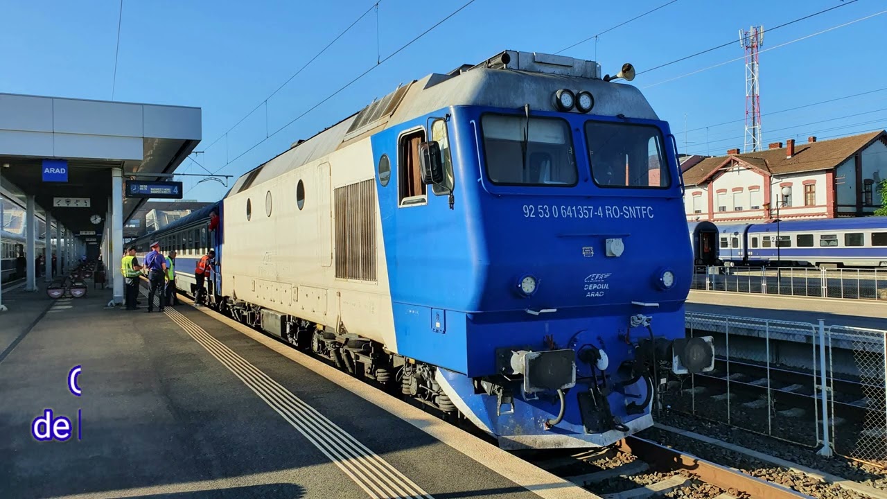 [4K 60FPS] Cu Trenul IR1831 de la Arad la Oradea! și o vizită prin Municipiul Oradea! 19.06.2022!