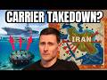 Iran threatened to Sink U S Carrier Then THIS HAPPENED