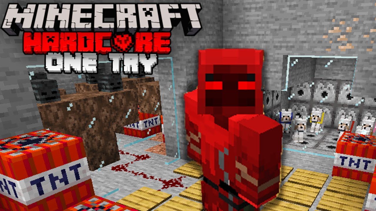 I was TRAPPED on our HARDCORE MINECRAFT SERVER - YouTube