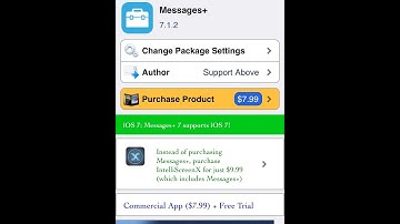 Cydia Tweaks Messages+ For IOS 7