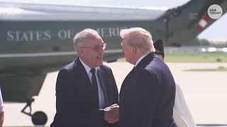 Watch Donald Trump arrive to G7 Summit in France amid US, Iran peace deal negotiations