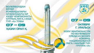 картинка: «Актобе» - «Атырау» | ЕРЛЕР МУЖЧИНЫ | 1 малый тур. Группа А. XXXIV ЧРК | Ұлттық/Нац. лига | Орал