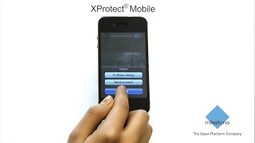 XProtect Mobile Product Demonstration for iOS - Smartsys Technology