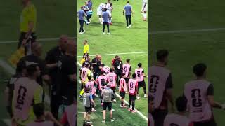 🎥 جنووون في أتلانتا ⚽️🇪🇬 شوووف تصدي #شوبير الخرافي لركلة جزاء #ميسي ورد فعل جهاز #مصر والبدلاء 🇪🇬👏❤️