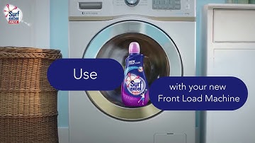 Surf Excel Matic Liquid For Front Load And Top Load Washing Machine.
