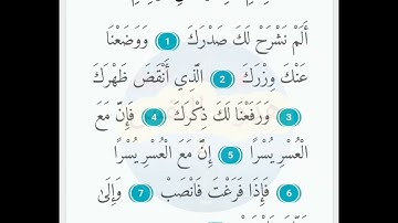 سورة الشرح مكرر  بصوت عذب وجميل للشيخ محمد البراك