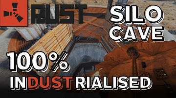 RUST | 💡MOST OP INDUSTRIAL SILO CAVE [HOW TO MOVE LOOT]