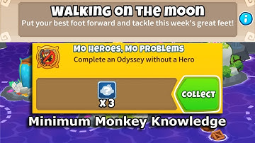 BTD6 Odyssey Hard Mode Guide - No Hero Achievement - Super Easy To Follow (Walking On The Moon)