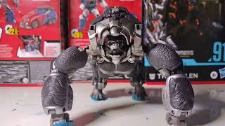 Transformers Introductions: Optimus Primal (transformers stop motion)