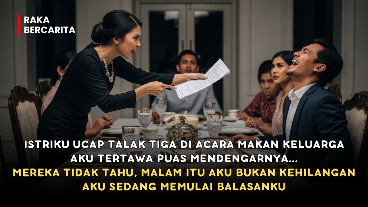 AKU TERTAWA PUAS SAAT ISTRI UCAP TALAK 3 DI DEPAN KELUARGANYA, MEREKA TAK TAHU BALASANKU SUDAH...