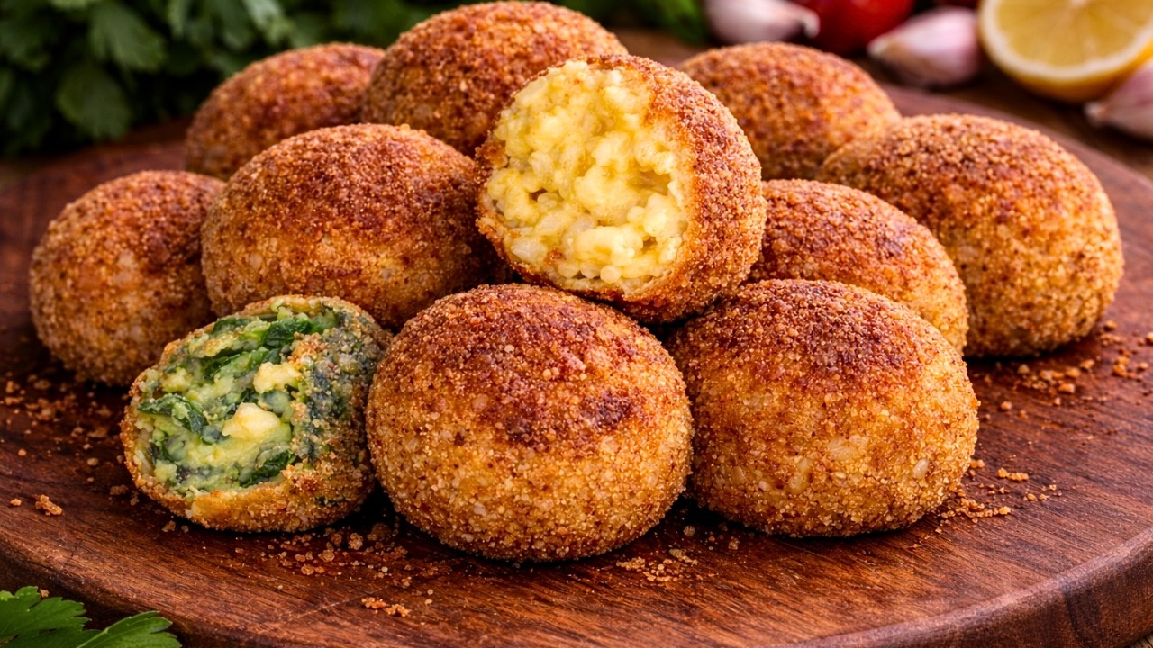 Золотистые котлеты из нута: классические или со шпинатом?
