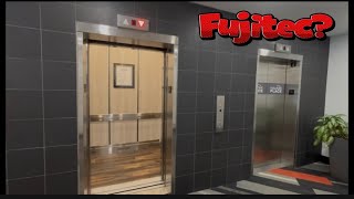 Fujitec Traction elevators - Offices at Halifax shopping centre NS