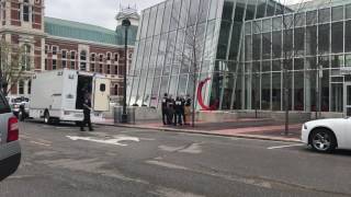 Police investigate suspicous package at The Common in Columbus
