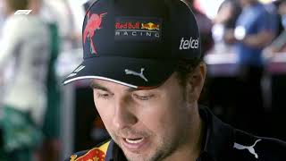 Full Sergio Perez | Post-Race Driver Interview | 2022 Austrian Grand Prix News