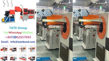 TATE 2D CNC Wire Bending Machine Review And Performance Test For Automotive Parts Mexico Colombia UK