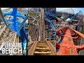 Every roller coaster at blackpool pleasure beach 2024  front seat onride povs 4k