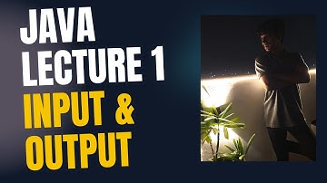 01. i introduction to java (input & output)