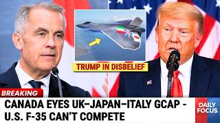 BREAKING: Canada Eyes UK–Japan–Italy GCAP Fighter Jets — F-35 No Longer the Only Future