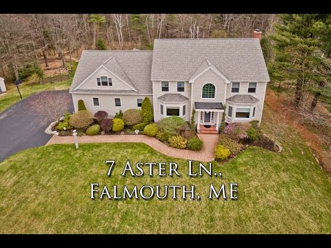 7 Aster Ln., Falmouth, ME home video tour