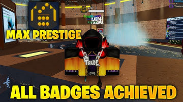 I REACHED MAX PRESTIGE AND ACHIEVED ALL BADGES IN LIMITED SIMULATOR 2! - ROBLOX
