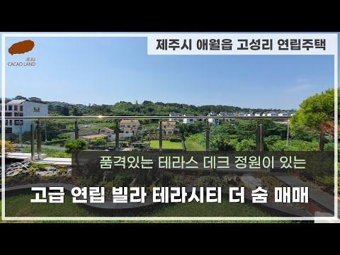 애월읍 고성리 최고급 주택 테라시티 더숨 / 급매매