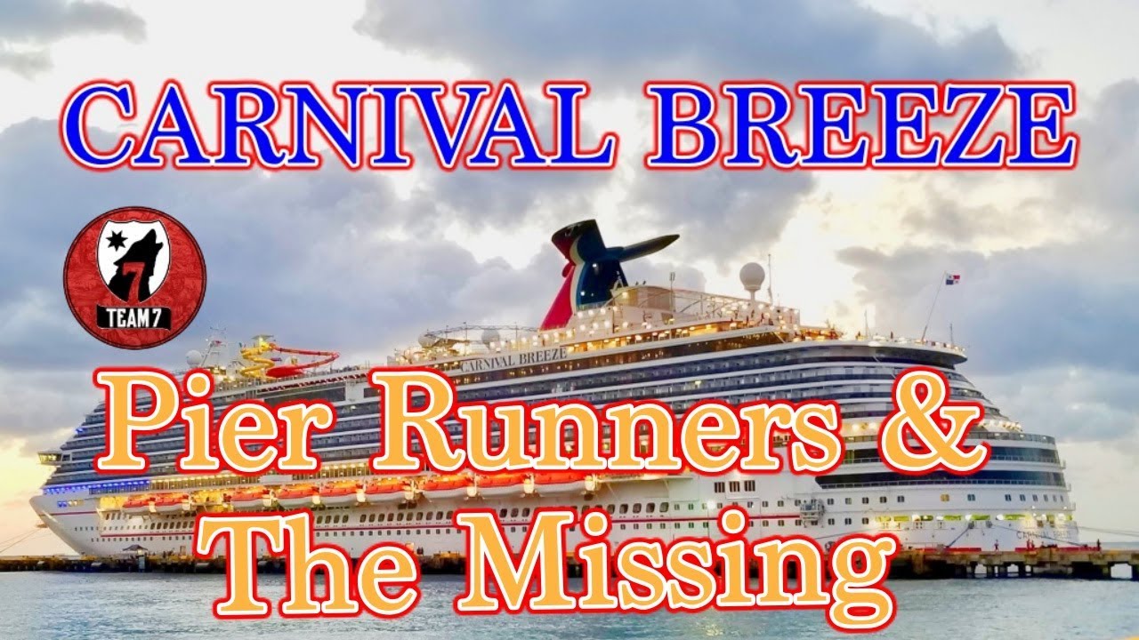 Carnival Breeze Cruise Vlog Pier Runners YouTube