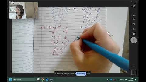 3.7 solve exponential equations