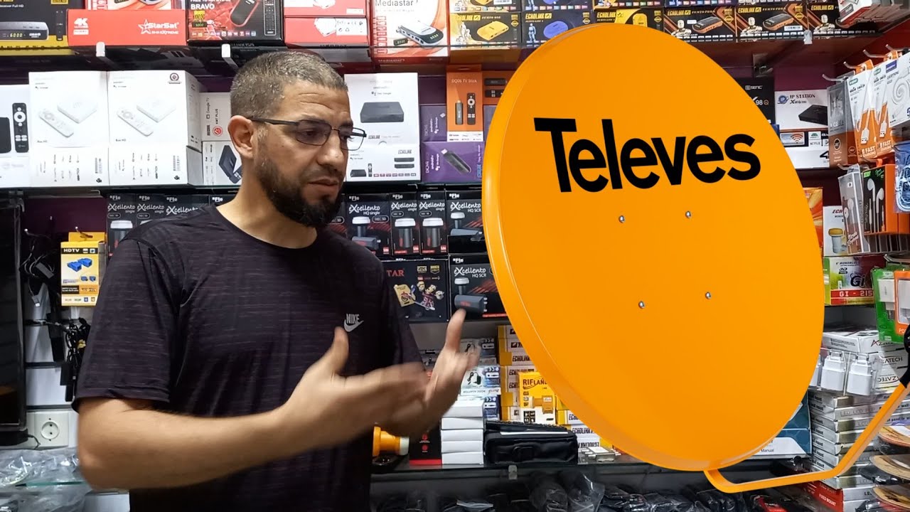 حقا هل صحن بلون الأصفر هو الأفضل📡televes💥ماهية صحون ممتاز والعادية بأنواعها لا تنخدع🤔
