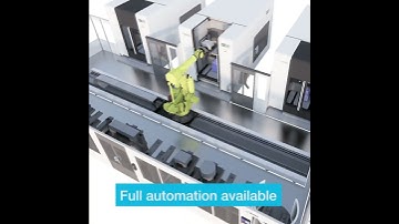 Discover the IM-8: Advanced Inverted Machining Center with 31" Trunion Table | Modig Machine Tool