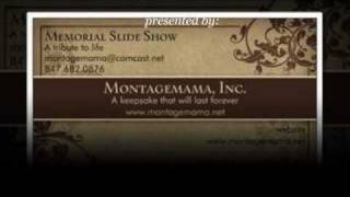 memorial slide show sample