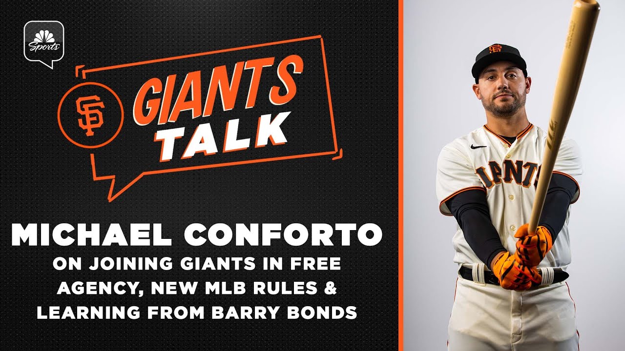 Michael Conforto on joining Giants in free agency, new MLB rules