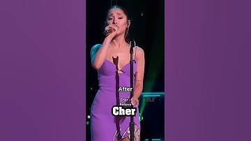 Thumbnail of 🎤Ariana Grande Part 3🎤Vocal Impressions of Britney Spears, Cher and Celine Dion🎤😍 #shorts #power