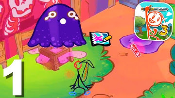 Draw a Stickman EPIC 3 (by Hitcents) Android Gameplay Walkthrough - Part 1