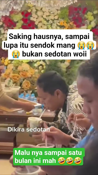 thought it was a straw, but it turned out to be a spoon❗️ #shorts #shortsvideo #funny #lucu #sikomat