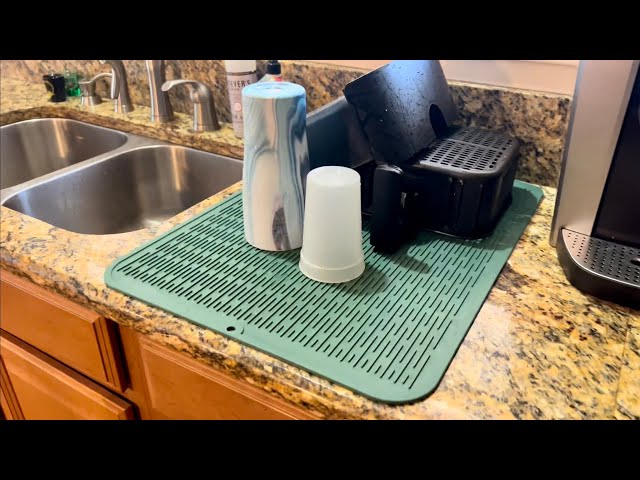 MicoYang Silicone Dish Drying Mat REVIEW 