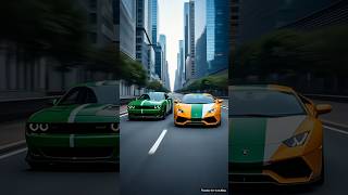 Stani Vs Indian Car Race Between Dodge Challenger And Lamborghini