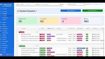 NEW: Airtable -  Build Your Social Media Content System + Dashboard (In Less Than 20 Minutes)