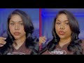 HOW TO: Extremely Versatile Quick Weave With Leave Out | Middle & Side Part